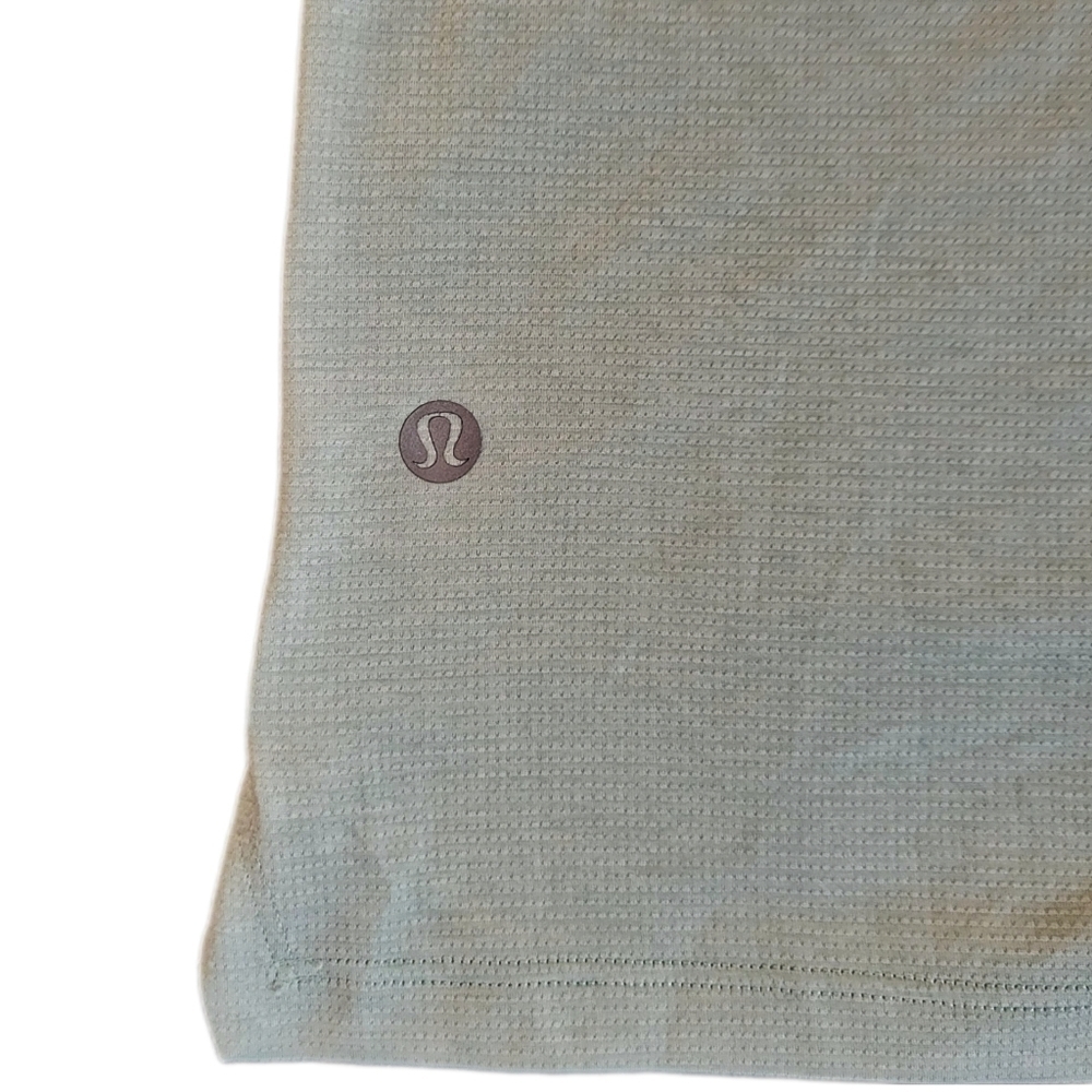 Lululemon \ Fast & Free SS T / XL / Heathered Delicate Mint - Picture 7 of 9